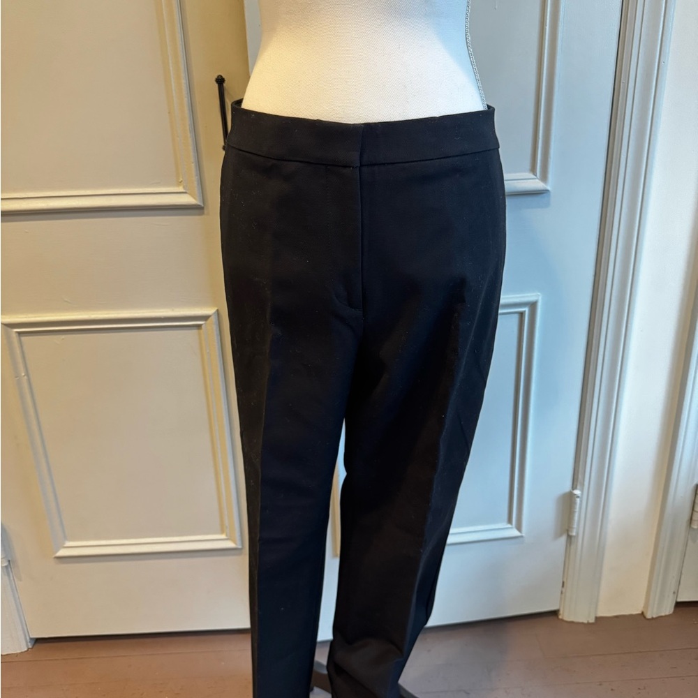 Ann Taylor THE ANKLE Black Women's Straight-Leg Dress Pants